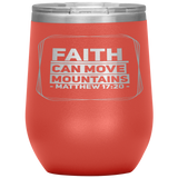 MeditateHealing.com Stainless Steel Vacuum Insulated Wine Tumbler
