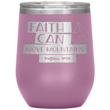 MeditateHealing.com Stainless Steel Vacuum Insulated Wine Tumbler