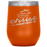 MeditateHealing.com Stainless Steel Vacuum Insulated Wine Tumbler