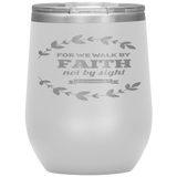 MeditateHealing.com Stainless Steel Vacuum Insulated Wine Tumbler