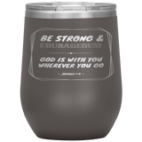 MeditateHealing.com Stainless Steel Vacuum Insulated Wine Tumbler