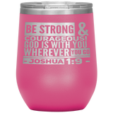 MeditateHealing.com Stainless Steel Vacuum Insulated Wine Tumbler