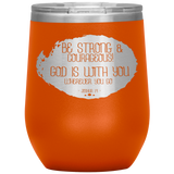 MeditateHealing.com Stainless Steel Vacuum Insulated Wine Tumbler