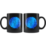 Bible Verses Black Mugs - Psalm 61:2 (Design 16) - Meditate Healing Christian Store
