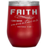 MeditateHealing.com Stainless Steel Vacuum Insulated Wine Tumbler