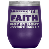 MeditateHealing.com Stainless Steel Vacuum Insulated Wine Tumbler