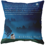 MeditateHealing.com | Superior Broadcloth Fabric Throw Pillow Case