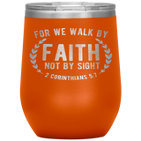 MeditateHealing.com Stainless Steel Vacuum Insulated Wine Tumbler