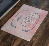 Bible Verses Anti-Slip Protective Doormat ~2 Corinthians 5:7~ Design 16