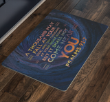 Bible Verses Anti-Slip Protective Doormat ~Psalm 91:7~ Design 8