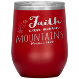 MeditateHealing.com Stainless Steel Vacuum Insulated Wine Tumbler