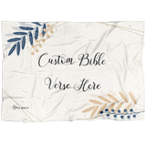 MeditateHealing.com | Bible Verses Premium Sherpa Mink Blanket