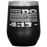 MeditateHealing.com Stainless Steel Vacuum Insulated Wine Tumbler