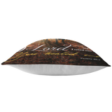 MeditateHealing.com Superior Broadcloth Fabric Throw Pillow Case