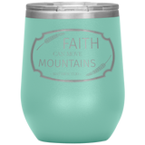 MeditateHealing.com Stainless Steel Vacuum Insulated Wine Tumbler