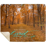 MeditateHealing.com | Bible Verses Premium Sherpa Mink Blanket