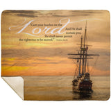MeditateHealing.com | Bible Verses Premium Sherpa Mink Blanket
