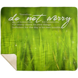 MeditateHealing.com | Bible Verses Premium Sherpa Mink Blanket