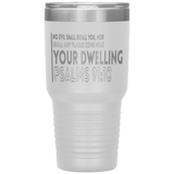 MeditateHealing.com 30oz Vacuum Tumbler