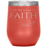 MeditateHealing.com Stainless Steel Vacuum Insulated Wine Tumbler