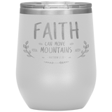 MeditateHealing.com Stainless Steel Vacuum Insulated Wine Tumbler