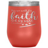 MeditateHealing.com Stainless Steel Vacuum Insulated Wine Tumbler