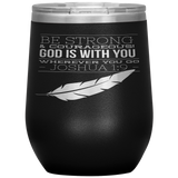 MeditateHealing.com Stainless Steel Vacuum Insulated Wine Tumbler