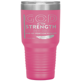 MeditateHealing.com 30oz Vacuum Tumbler