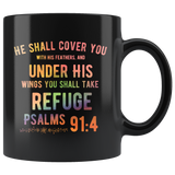 MeditateHealing.com | Dishwasher Safe Black Mugs