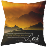 MeditateHealing.com | Superior Broadcloth Fabric Throw Pillow Case