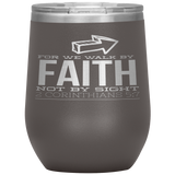 MeditateHealing.com Stainless Steel Vacuum Insulated Wine Tumbler