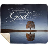 MeditateHealing.com | Bible Verses Premium Sherpa Mink Blanket