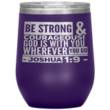 MeditateHealing.com Stainless Steel Vacuum Insulated Wine Tumbler