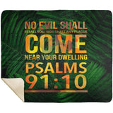 MeditateHealing.com | Bible Verses Premium Sherpa Mink Blanket