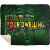 MeditateHealing.com | Bible Verses Premium Sherpa Mink Blanket