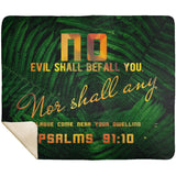 MeditateHealing.com | Bible Verses Premium Sherpa Mink Blanket