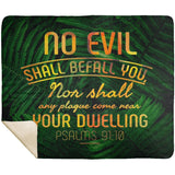MeditateHealing.com | Bible Verses Premium Sherpa Mink Blanket