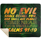 MeditateHealing.com | Bible Verses Premium Sherpa Mink Blanket