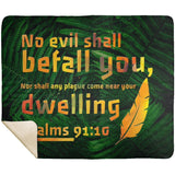 MeditateHealing.com | Bible Verses Premium Sherpa Mink Blanket