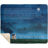 MeditateHealing.com | Bible Verses Premium Sherpa Mink Blanket