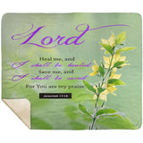 MeditateHealing.com | Bible Verses Premium Sherpa Mink Blanket