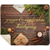 MeditateHealing.com | Bible Verses Premium Sherpa Mink Blanket