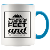 MeditateHealing.com Accent Mugs