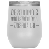 MeditateHealing.com Stainless Steel Vacuum Insulated Wine Tumbler