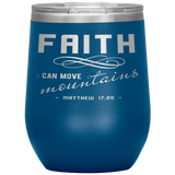 MeditateHealing.com Stainless Steel Vacuum Insulated Wine Tumbler