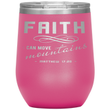 MeditateHealing.com Stainless Steel Vacuum Insulated Wine Tumbler
