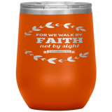 MeditateHealing.com Stainless Steel Vacuum Insulated Wine Tumbler