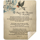 MeditateHealing.com | Bible Verses Premium Sherpa Mink Blanket