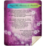 MeditateHealing.com | Bible Verses Premium Sherpa Mink Blanket