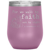 MeditateHealing.com Stainless Steel Vacuum Insulated Wine Tumbler